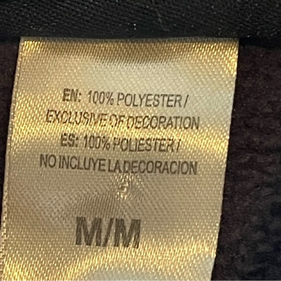 MENS HEAD FULL ZIP FLEECE GREY DRAWSTRING HOODIE JACKET M Outdoor Active - Picture 7 of 9